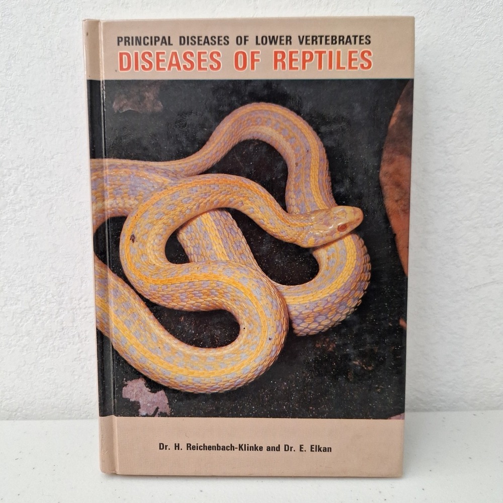 RARE Diseases of Reptiles by E. Elkan & Dr. H. Reichenbach-Klinke 1965 1st Ed